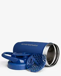 Шейкер спортивний SmartShake металевий Reforce Stainless Steel 30oz/900 мл Navy Blue (11153101) - мініатюра 4