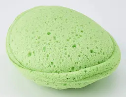 Губка для душу Suavipiel Aloes Aqua Power Soft Sponge зелена - мініатюра 3