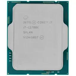 Процесор Intel Core i7 12700K (BX8071512700K) (Socket 1700, 20T, 5.0 ГГц, Box)
