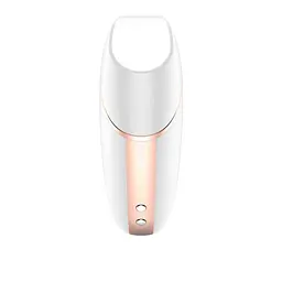 Вакуумний кліторальний вібратор Satisfyer Love Triangle White (App) - мініатюра 8