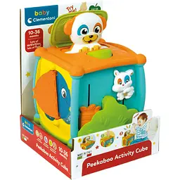 Іграшка розвиваюча Baby Clementoni Peekaboo Activity Cube (17672) - мініатюра 2
