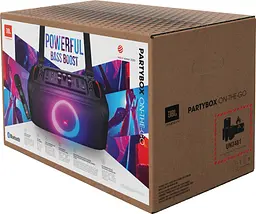 Портативна акустика JBL PartyBox On The Go (JBLPARTYBOXGOBEU) - мініатюра 10