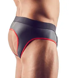 Чоловічі труси Svenjoyment Underwear Jock L чорний з червоним - мініатюра 4