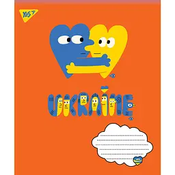 Набір зошитів Yes Ukraine A5 в лінію 60 листів 10 шт. - мініатюра 5