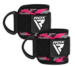 Манжети на щиколотку RDX GYM ANKLE PRO A4 CAMO PINK-PAIR (WAN-A4CP-P)