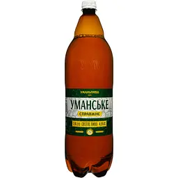 Пиво Уманьпиво Уманське Справжнє світле 4.5% 2 л