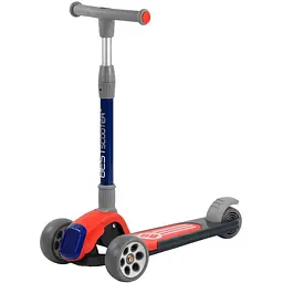 Самокат Best Scooter 62х17х31 см Червоно-чорний 000231458