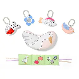 Дитячий килимок Babyono Весела ферма розвивальний 95x107 см (2136278142) - мініатюра 4