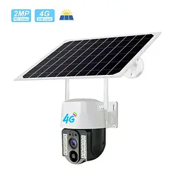 360 Камера V380 Pro 4 mp 4 DG SIM-карта - SM-360, біло-чорна