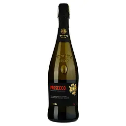 Ігристе вино Tosti Prosecco DOC, біле, екстрасухе, 11%, 0,75 л