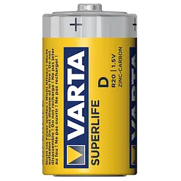 Батарейка Varta Superlife D Bli 2 шт. (02020101412) - мініатюра 2