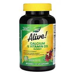 Кальцій + Вітамін Д3, Calcium + D3 Gummy 60 ct (HFS)