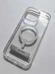 Чохол протиударний для iPhone 16 Pro Max ZAGG Gear4 Crystal Palace Clear Case MagSafe (6.9") Прозорий із підставкою - мініатюра 6