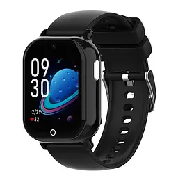 Дитячий 4G смарт годинник-телефон Lemfo M05 з GPS відстеженням, відеодзвінками, камерою та функцією прослуховування Чорний - мініатюра 3