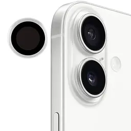 Захисне скло Metal Classic на камеру (у упак.) для Apple iPhone 17 (6.3) Срібний / Silver - мініатюра 5