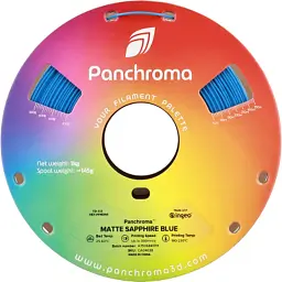 Пластик для 3D-принтера Polymaker PLA PANCHROMA MATTE 1,75mm 1kg SAPPHIRE BLUE (CA04038) - мініатюра 2