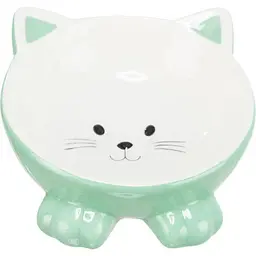 Миска Trixie Котик для котів ергономічна керамічна 14 см 150 мл - мініатюра 2