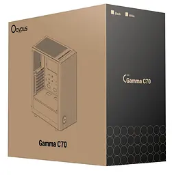 Корпус Ocypus Gamma C70 Black (GAMMA-C70-BKG000XX-GL) - мініатюра 10