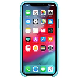Чохол Silicone Case без Logo AA для Apple iPhone 11 Pro Max 6.5" Синій / Ice Blue - мініатюра 2