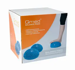 Масажер напівсфера голчаста 2шт. - Balance Pods Qmed fit0025155 - мініатюра 2