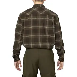 Сорочка Seeland Glen Flannel Shirt XL Pine green check - мініатюра 5