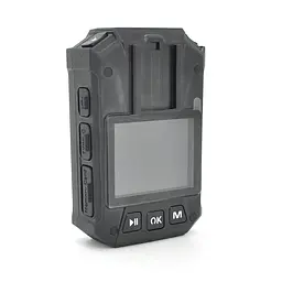Нагрудний відеореєстратор А4, кут огляду 170°, Дисплей 2”, GPS/WIFI Слот під SD карту, Відео-2K/30fps,Фото-48Мп, IP68, APP, підвертка ИК/LED, акб 2600 мАг, 95х60х35мм - мініатюра 2