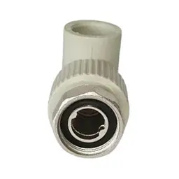 Кутник PPR комбінований з накидною гайкою VITOPlast Ø 20х1/2" 30412 - мініатюра 6