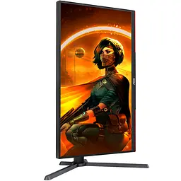 TFT 27" AOC Q27G3XMN/BK, MiniLED QHD IPS, 180Hz, 1ms, 2xHDMI, DP, HAS, Pivot, чорно-червоний - мініатюра 8