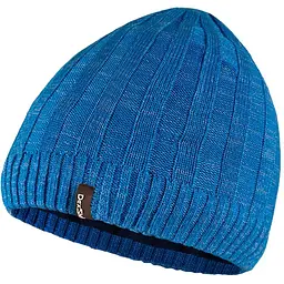 Водонепроникна шапка DexShell Heathered Rib Knit Beanie onesize 56-58 см блакитна
