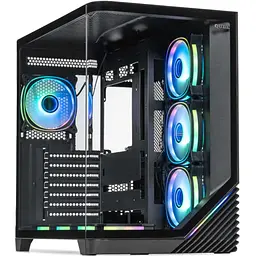 Корпус QUBE MIRAGE 7ARGB BTF Black (MIRAGE_GBNU3) Без БП