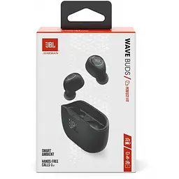 Навушники TWS JBL Wave Buds Black (JBLWBUDSBLK) - мініатюра 9