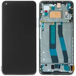 Дисплей Xiaomi Mi 11 Lite / Mi 11 Lite 5G / Xiaomi 11 Lite 5G NE чорний, TFT, з рамкою, Boba Black
