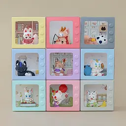 Колекційна фігурка 10/10 Toys Fabulous Beasts Серія Divine Beast Feeding (Mystery Box) 10_10 Art.Qwys801 - мініатюра 2