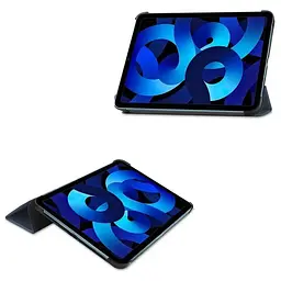 Чохол-книжка BeCover Smart Case для Apple iPad Air 5 -2022 10.9" Deep Blue (710771) - мініатюра 4