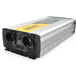 Інвертор напруги 24/220 V Solinved SOLYB24 2000 W з модифікованою синусоїдою - мініатюра 1