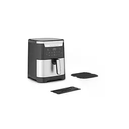 Фритюрниця TEFAL Easy Fry XXL Flexcook EY801D15, 1,5 кг, 6,5 л, 1830 Вт, чорно-сріблястий - мініатюра 4