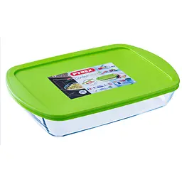 Форма для випікання Pyrex Cook Store прямокутна з кришкою 40 х 27 х 7 см 4.5 л (240P002/7644) - мініатюра 2