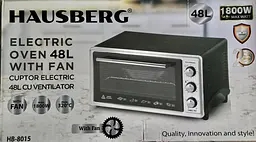 Електродуховка Hausberg HB-8015 48 л - мініатюра 5