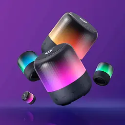 Портативна акустика SoundCore Glow Mini Black (A3136G11) [136166] - мініатюра 3
