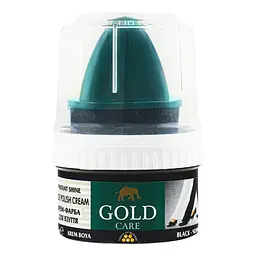 Крем-блиск для взуття Goldcare 50 мл чорний - мініатюра 2