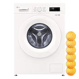 Пральна машина LG фронтальна, 7кг, 1200, A+++, 44см, дисплей, пара, інвертор, білий (F2Y1HS3W) - мініатюра 10