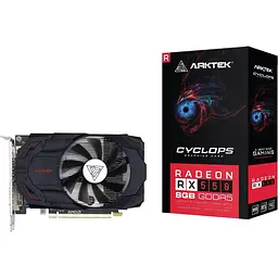 Відеокарта Arktek AMD Radeon RX 550 8GB 128-bit DVI/HDMI/DP (AKR550D5S8GH1) (GDDR5, 128 bit, PCI-E 3.0 x16) - мініатюра 5