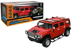 Машина на радіокеруванні PM1401RED, 1:14 HUMMER H2, червоний колір, на акумулятор, в коробці 49x23x23 см. POWERMOTORS
