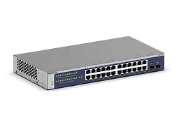 Комутатор GS724T 24xGE, 2xSFP, Керований L2 NETGEAR teh0018212 - мініатюра 4