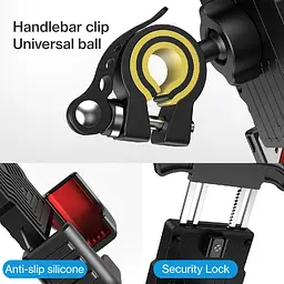 Тримач кріплення на кермо вело мото Joyroom Phone Holder For Bicycle and Motorcle JR-ZS264 - мініатюра 6