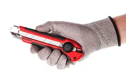 Ніж сегментний висувний будівельний Intertool 25 мм - мініатюра 7