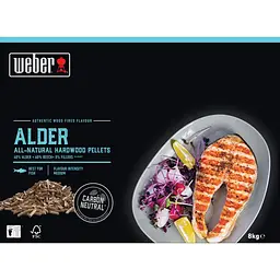 Деревні пелети Weber Alder 8 кг (18290) - мініатюра 2