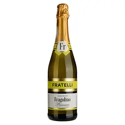 Уцінка. Напій винний Fratelli Fragolino Bianco білий напівсолодкий 6-6.9% 0.75 л 