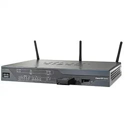 Маршрутизатор Cisco C881SRST-K9 ENet FXS - FXO Sec Router - мініатюра 2