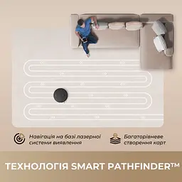 Робот-пилосос Dreame Bot D20 White - мініатюра 5